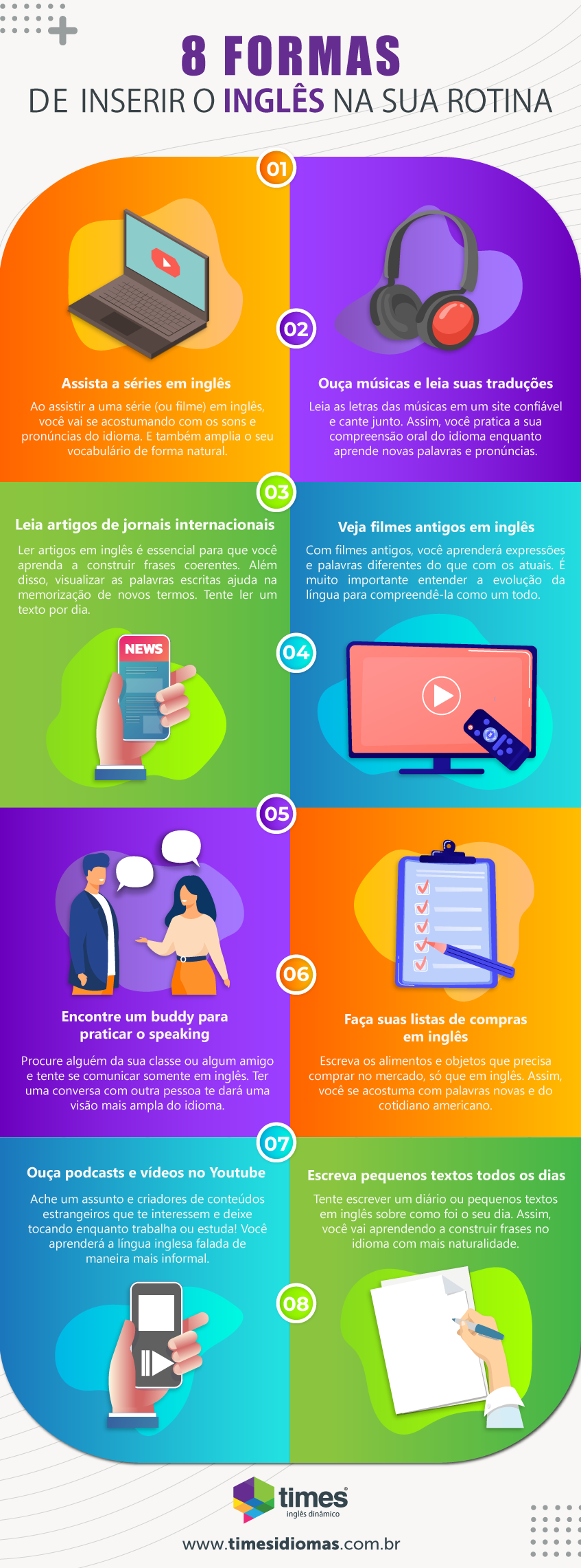 5 dicas que vão te ajudar a aproveitar melhor a aula de inglês